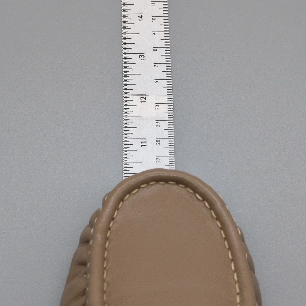 Naturalizer Shoes Womens Beige 8 Leather Oxfords Handsewn Walking Comfort